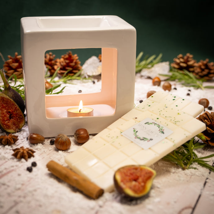 Square Burner & Wax Melts Gift Set
