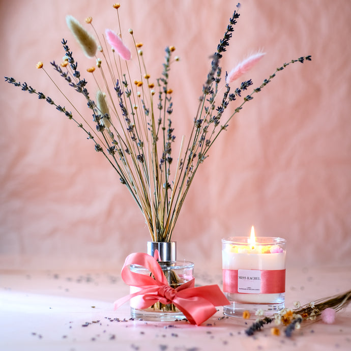 Wildflower Reed Diffuser & Candle Gift Set