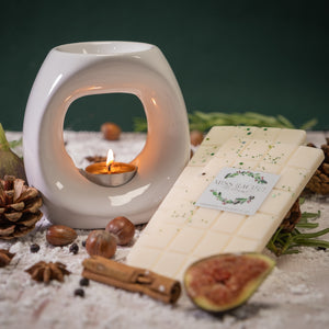 Oval Burner & Wax Melts Gift Set
