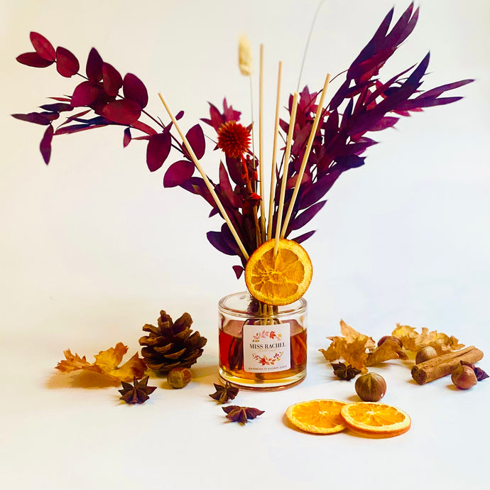 Autumn Leaves & Dried Orange Reed Diffuser