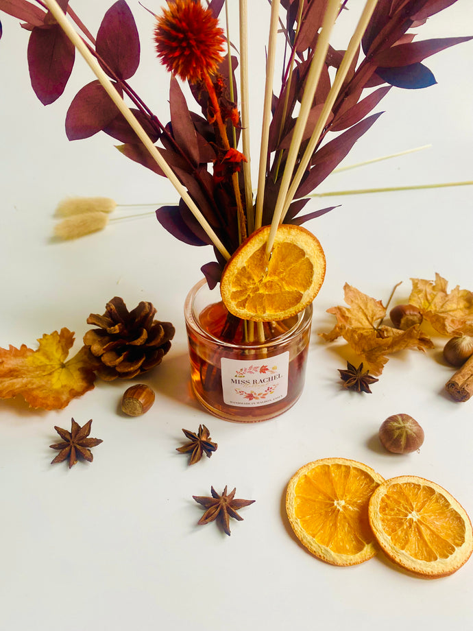 Autumn Leaves & Dried Orange Reed Diffuser
