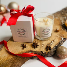 Load image into Gallery viewer, Candy Cane Christmas Candle – Gift Boxed | 30cl