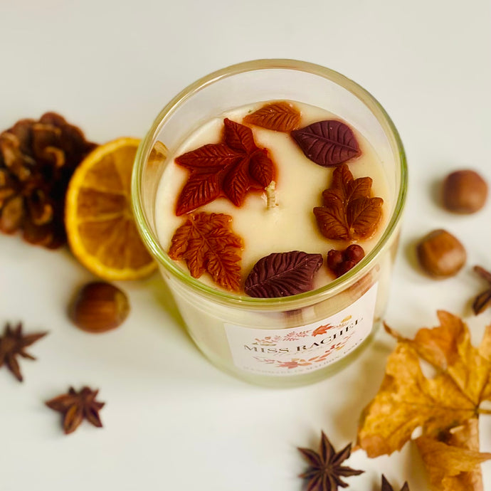 Autumn Leaves Candle Single Wick