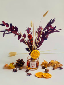 Autumn Leaves & Dried Orange Reed Diffuser