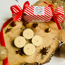 Load image into Gallery viewer, Christmas Scented Tea Light Cracker – Pack of 4