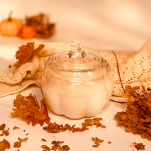 Load image into Gallery viewer, Autumn Pumpkin Three Wick Candle – Clear