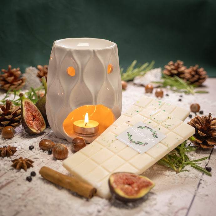 Patterned Burner & Wax Melts Gift Set